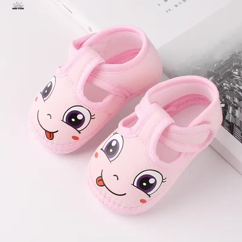 Newborn Cartoon Baby Shoes Kids First Walkers Soft Sole Boy Shoes Toddler Cartoon-Shoes Spring Autumn Baby Girls Boys-Shoes