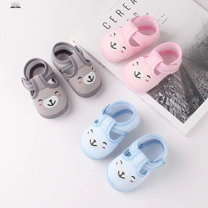 Newborn Cartoon Baby Shoes Kids First Walkers Soft Sole Boy Shoes Toddler Cartoon-Shoes Spring Autumn Baby Girls Boys-Shoes
