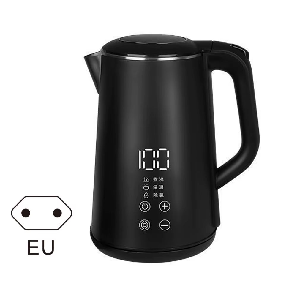 1.6L Electric Kettle Temperature Control Thermos Bottle Automatic Power-Off Anti-Scald 220V Boil Water Pot Household Appliances
