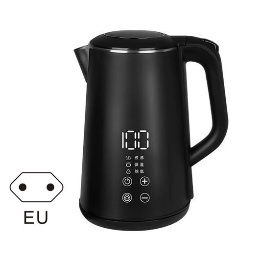 1.6L Electric Kettle Temperature Control Thermos Bottle Automatic Power-Off Anti-Scald 220V Boil Water Pot Household Appliances