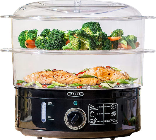 Vaporera Electrica Cocina a Vapor Olla De Coccion Alimentos Saludables