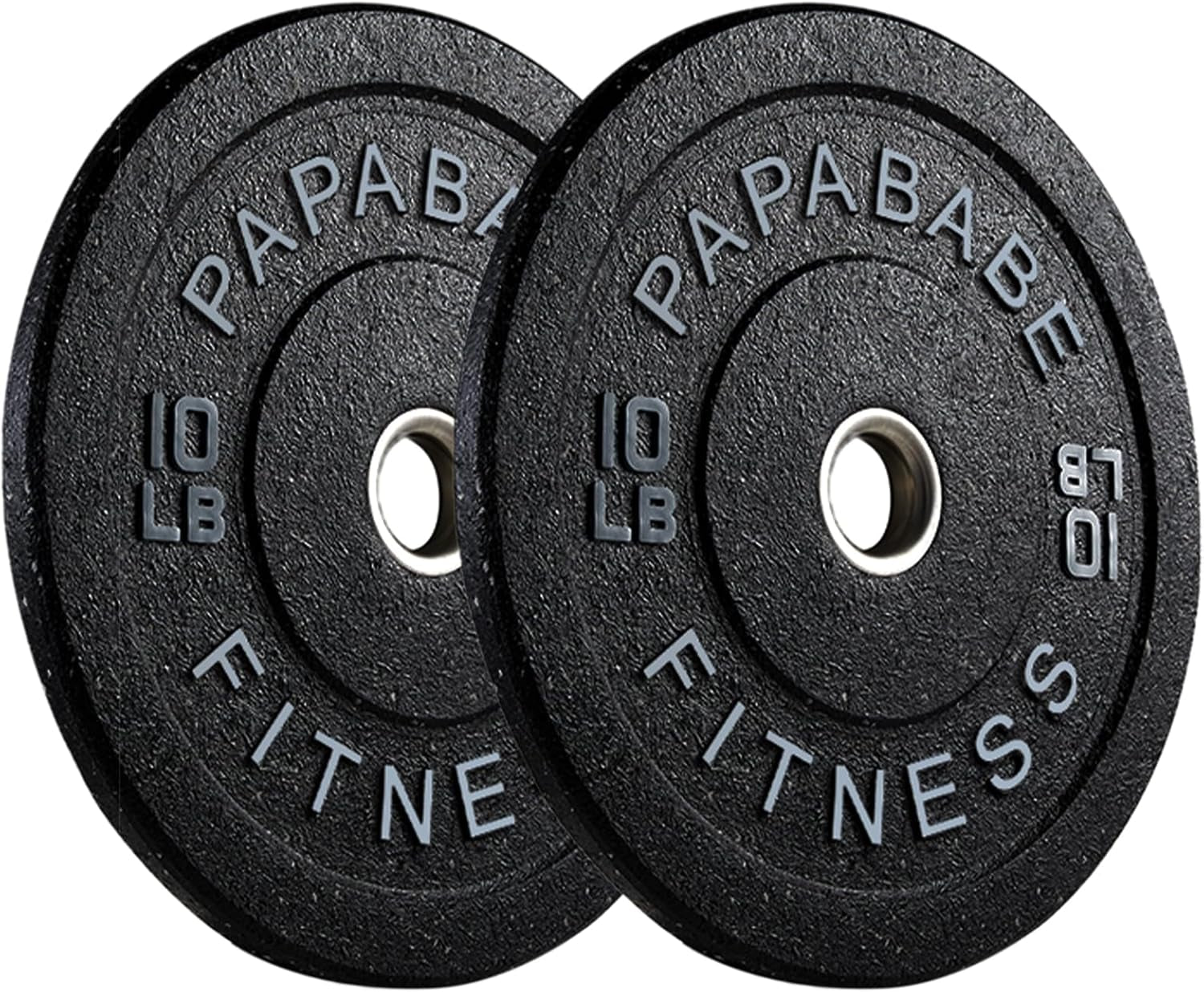 Weight Plates, 2-Inch Weights Plates Set, Floor Protective Rubber Weight Plates, 20/45/160/230/300/370Lb High Bounce Bumper Plates for Barbell Strength Training & Weightlifting (Single/Pair/Full Set)