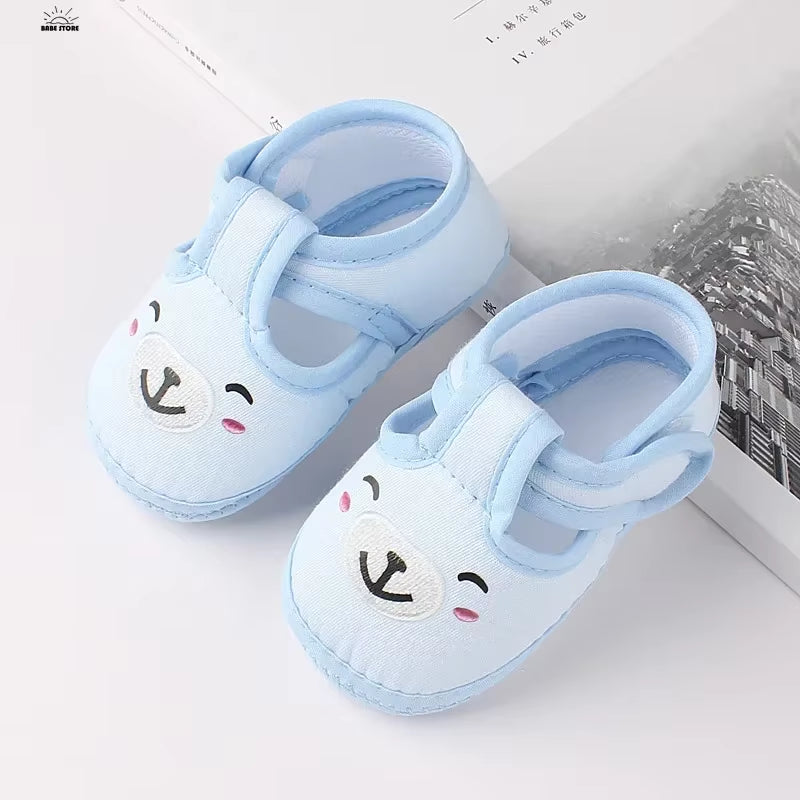 Newborn Cartoon Baby Shoes Kids First Walkers Soft Sole Boy Shoes Toddler Cartoon-Shoes Spring Autumn Baby Girls Boys-Shoes